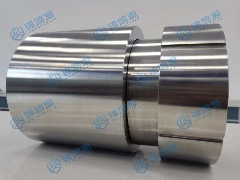 Flexible composite tube titanium alloy joint